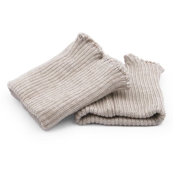 Манжеты трикотажные 8.5х9.5 см, 1 пара, плотные, 848 жемчуг