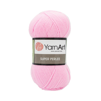Пряжа YarnArt (ЯрнАрт) Super Perlee / уп.5 мот. по 100 г, 400м, 20 розовый