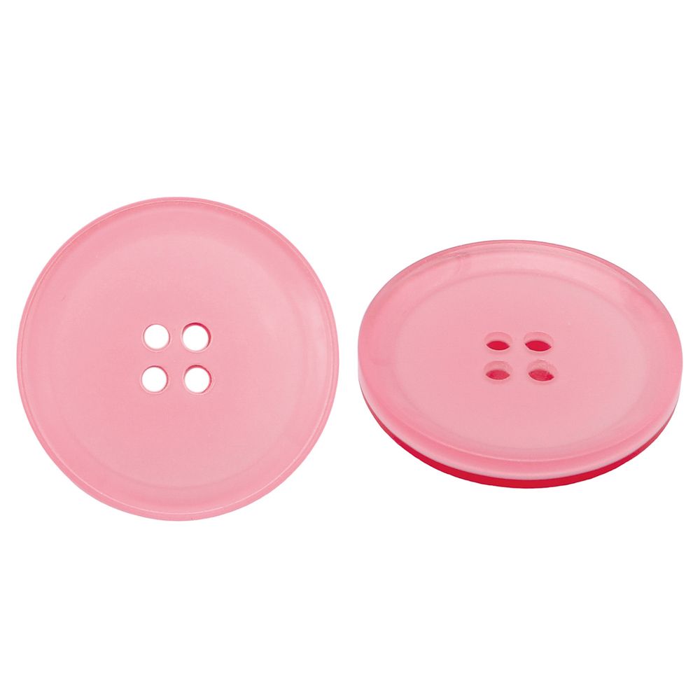 Пуговицы 4 прокола 34L, (col.G (розовый)), 72 шт, 612641-6
