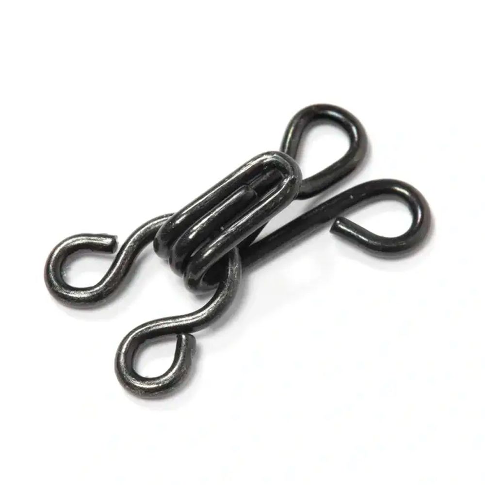 Крючки пришивные 19 мм, латунь 3 черный цв, Prym