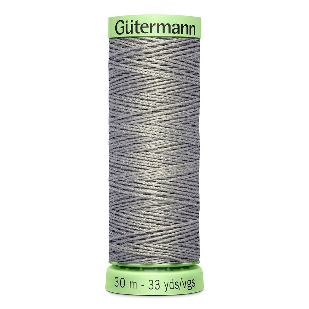 Нитки отделочные Gutermann Top Stitch, 30м, 493 пепельно-серый, 5 катушек