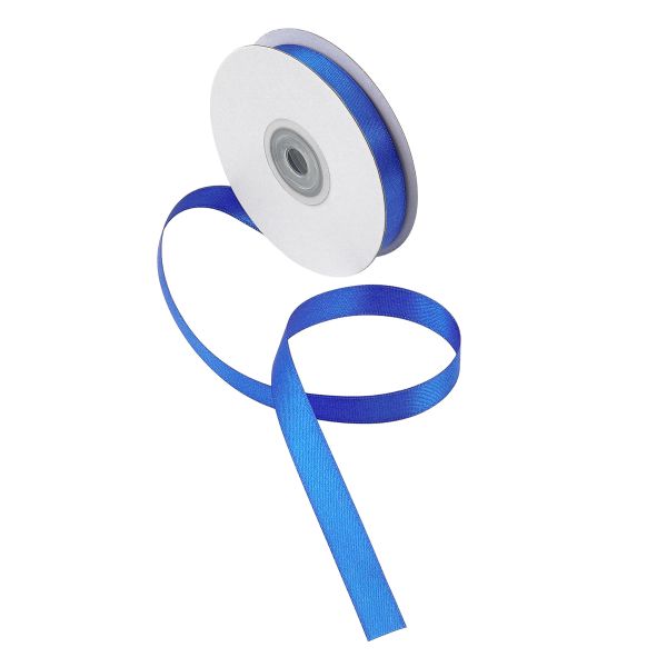 Лента атласная 2-сторонняя 12.0 мм / 22.86±1 метров, C1181 синий, 6102-0002, Globus