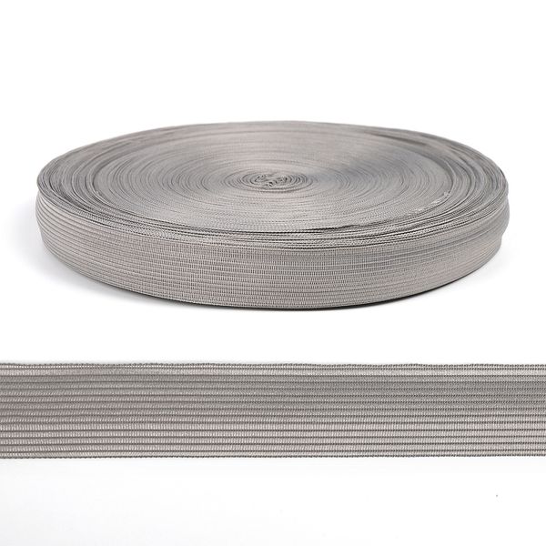 Тесьма (лента) окантовочная 22 мм / 100 метров, вязаная, 4С-516/22с24 цв.157 св.серый