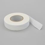 Лента клеевая тканая для кожи и меха 20 мм / 18.28 метров, белый