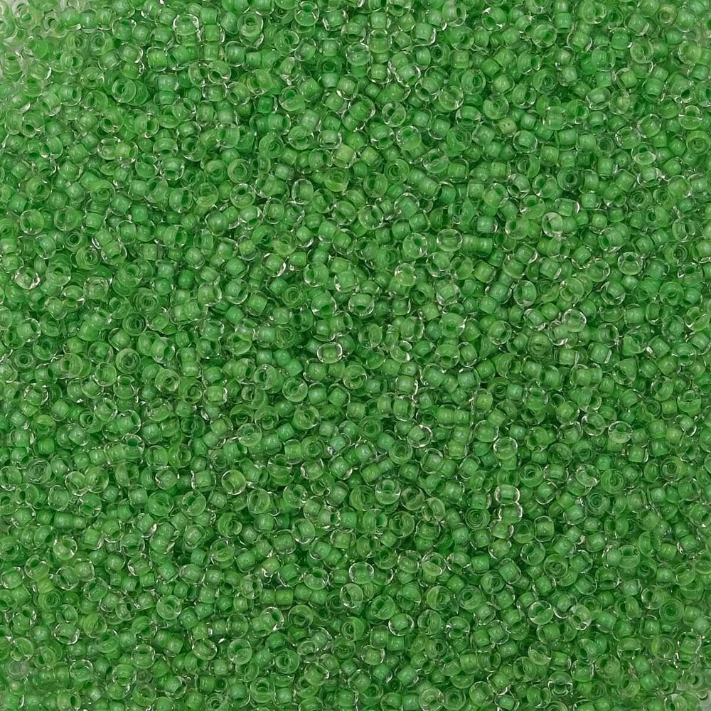 Бисер Preciosa прозрачный с цв. центром 10/0 (2.3 мм), круг.отв., 50 г, (38357)