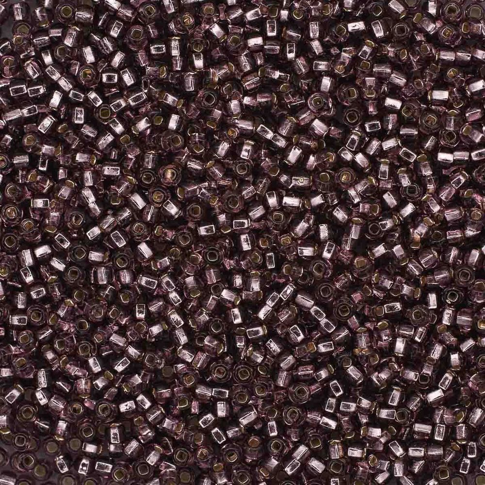 Бисер Preciosa прозрачный с сереб. центр. 10/0 (2.3 мм), круг.отв., 50г, (27010)