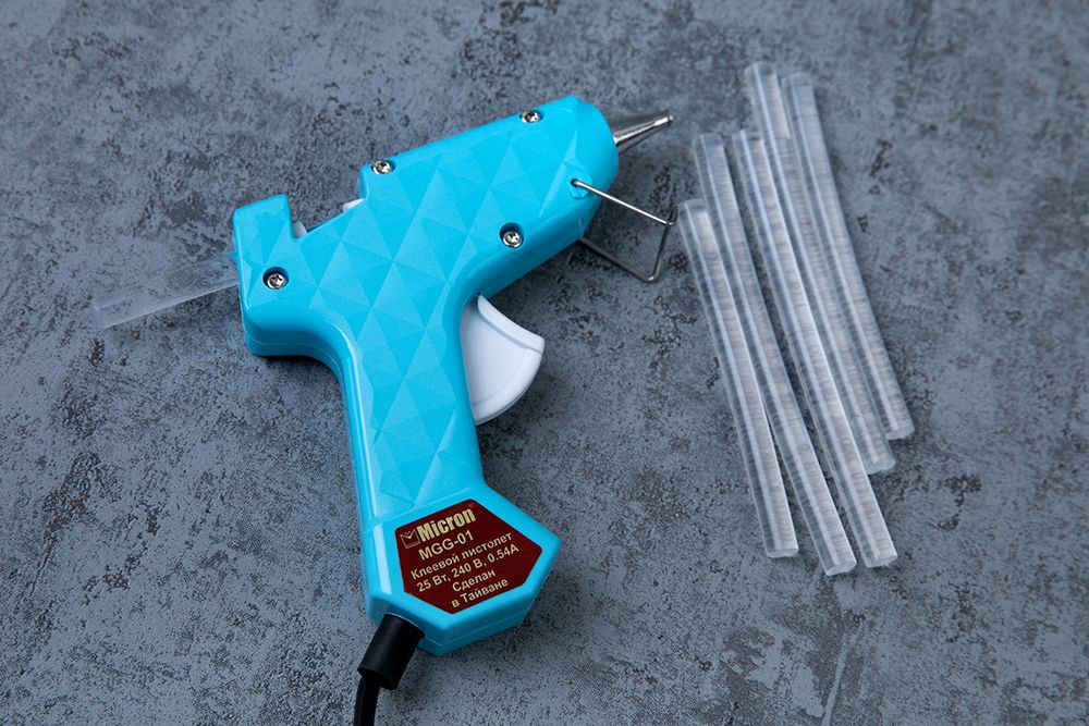 Пистолет клеевой малый ⌀7.2 мм, MGG-01, Micron