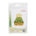 Набор для вышивания нитками Созвездие, Цветок саванны 7,5х8,5см