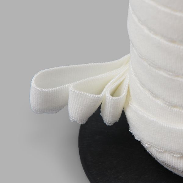 Резинка бельевая (отделочная) становая 12.0 мм / 50 метров, молочный, (МЛ175.012/1)