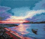 Алмазная (кристальная) мозаика Фрея, Нежный рассвет, 35х30 см