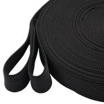 Стропа (ременная лента) 48 мм / 25 метров, [69.2 г/пог.м], 100% п/э, с латексом, черный