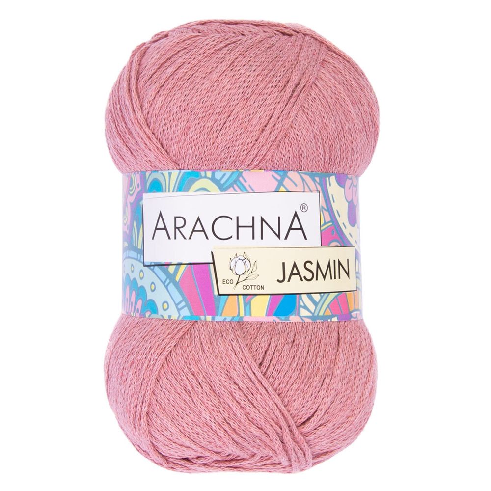 Пряжа Arachna Jasmin / уп.5 мот. по 100г, 250м, 161 античная роза