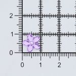 Кабошон декор подарков Цветы 10 мм, 15 шт, сиреневый, Dress it up