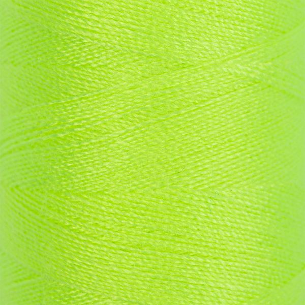 Нитки швейные бытовые Gamma 40/2, 365 м / 10 кат, 201 ярко-лимонный