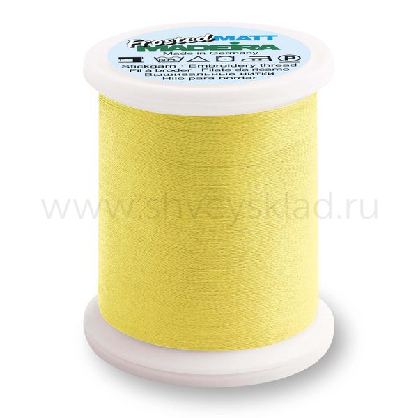 Нитки вышивальные супер матовые Madeira Frosted Matt №40, 500 м, цв. 7735, 9848, 1 катушка