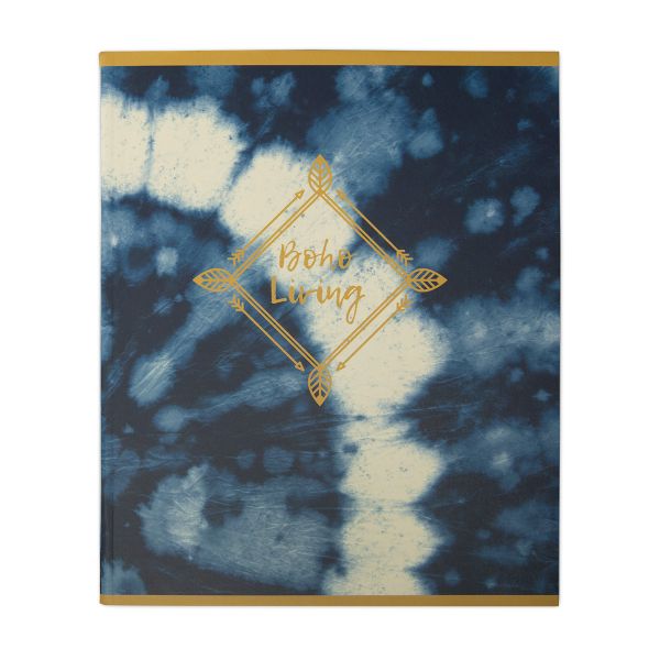 Тетрадь Тай-дай синий A5 48 л. на скобе 60 г/м², белизна 90 %, 10 шт, клетка, SVT_480821_02, Светоч SVT_480821_02