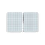 Записная книжка с твердым переплетом, глянцевая ламинация, на гребне A6 120 л. 4 шт клетка, Золото солнца 01593, ЗК226 Светоч