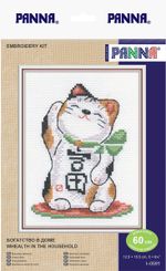 Набор для вышивания нитками Panna, Богатство в доме, 12х14 см