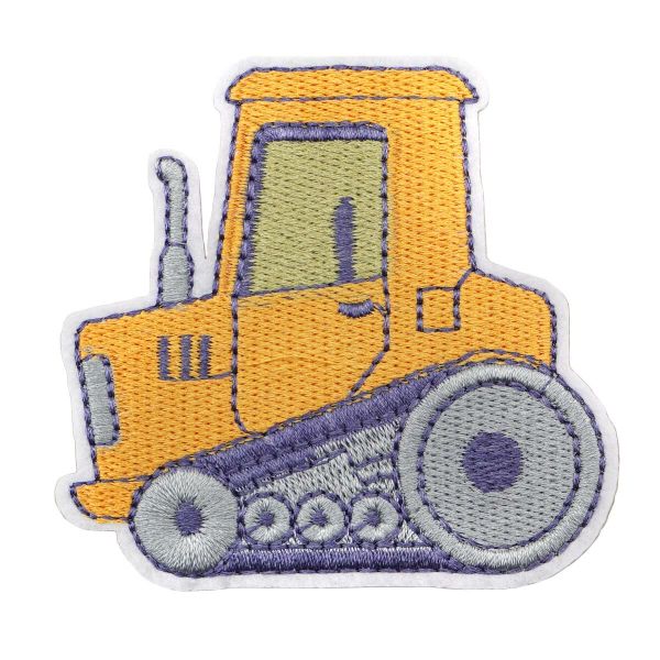 Термоаппликация Трактор, 6,5х6,9см, Hobby&Pro