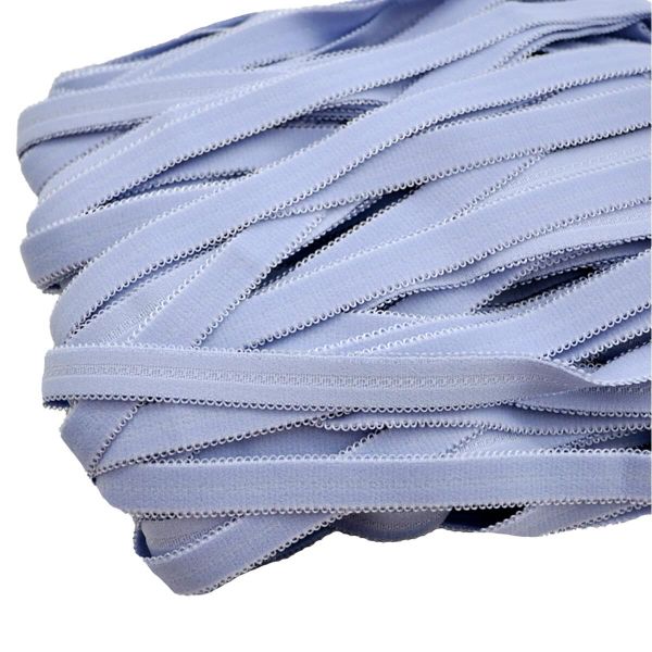 Резинка бельевая (бретелечная) 14.0 мм / 25 метров, голубой