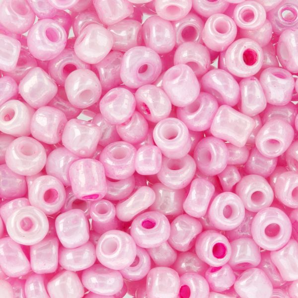 Бисер Zlatka 8/0 (2.9 мм), 100 г (10х10 г), №0968 сиреневый, GR