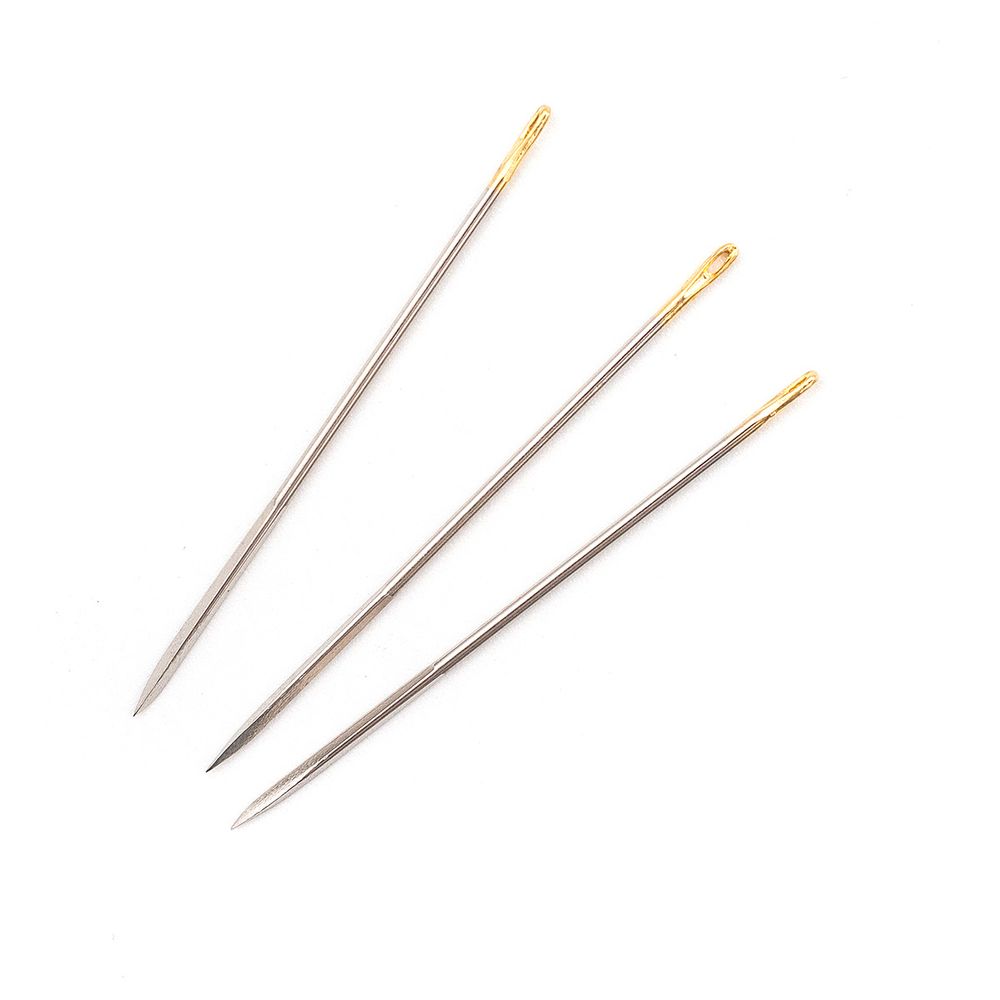 Иглы ручные для кожи №3, 25 шт, Pony