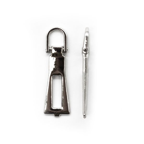 Пуллер металл 12х40мм (никель), ГП8646, 10 шт