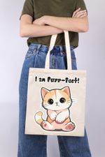 Раскраска на сумке Мурчащий котик, Фрея RWCB-018