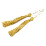 Кисти шторные 120.0 мм, метанит, золото, 5 шт