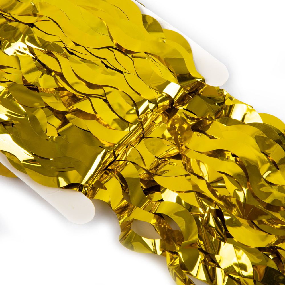 Занавес Дождик 100х200 см, 01_золотая волна, Boomzee GBZ-15