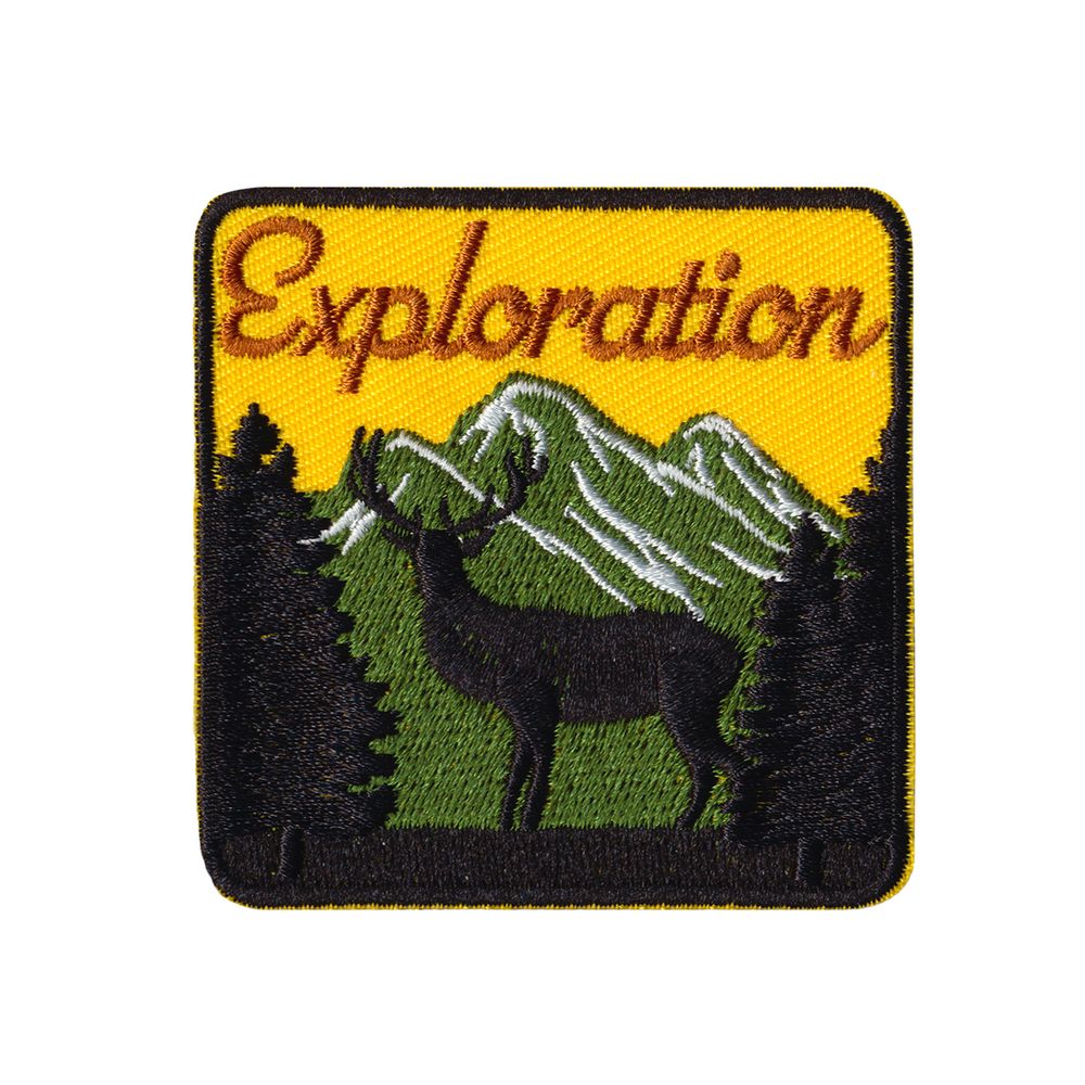 Термоаппликация №06, 1 шт, 02-603 Exploration 6.х 6 см, Gamma ETF