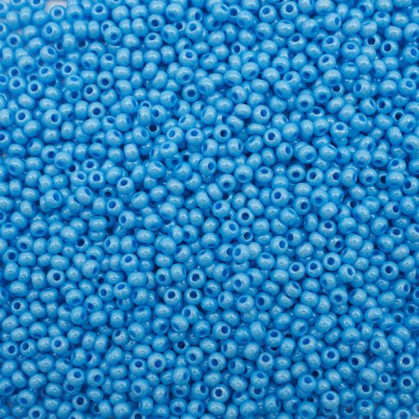 Бисер мелованный, круг.отв., 500гр, Preciosa