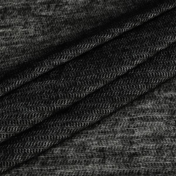 Дублерин трикотажный 80 г/м², 150 см / 100 метров, 132 TD/BK черный, IdealTex