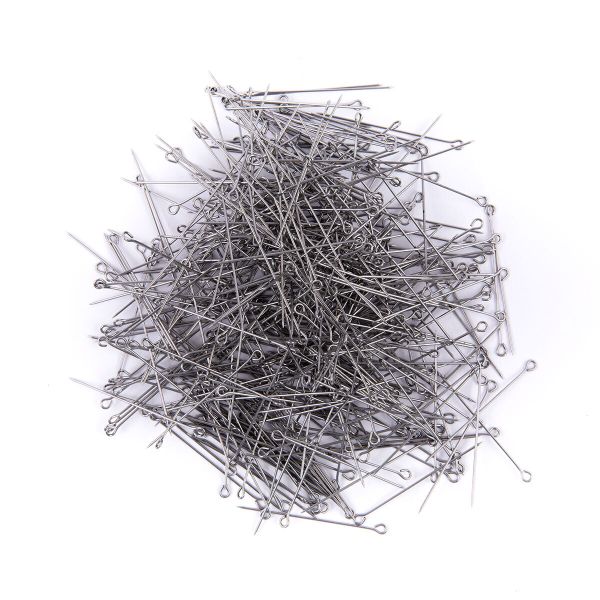 Булавки портновские 43 мм, 500 шт, сталь, никель, 1-43 (С3-0743), Gamma