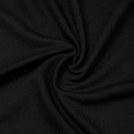 Футер 2-нитка петля поливискоза стрейч 220 г/м², 160 см / 3 метра, ФУТ2Х.TBY.ПЭ-ВИС.ЧЕР.3, цв.черный