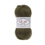 Пряжа Alize (Ализе) Extra / уп.5 мот. по 100 г, 220м, 029 хаки A