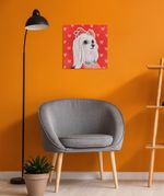 Алмазная (кристальная) мозаика Фрея ALBP-306, постер Леди, 30х30 см