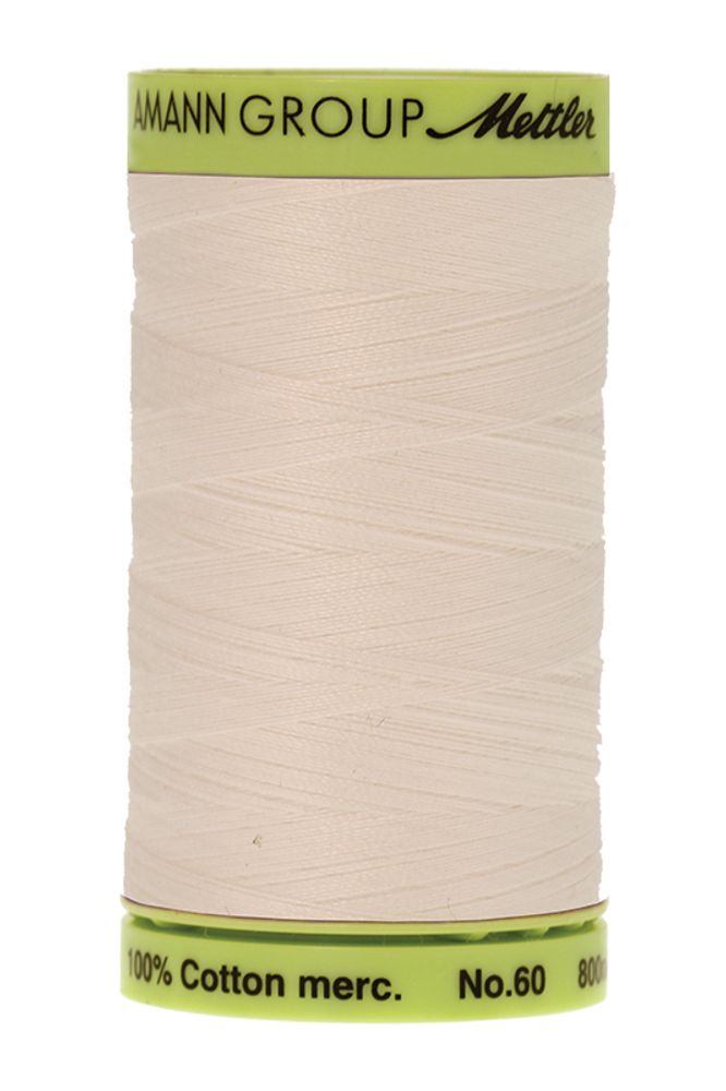 Нитки хлопковые отделочные Mettler Silk-Finish Cotton 60, _намотка 800 м, 3000, 5 катушек