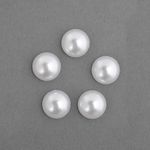 Полужемчужины перламутр Круг, арт.-1906-33, 6 мм цв.33 (129) белый уп.500г