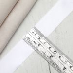 Лента атласная 1-сторонняя 25.0 мм / 22.86±1 метров, 001 белоснежный, Globus