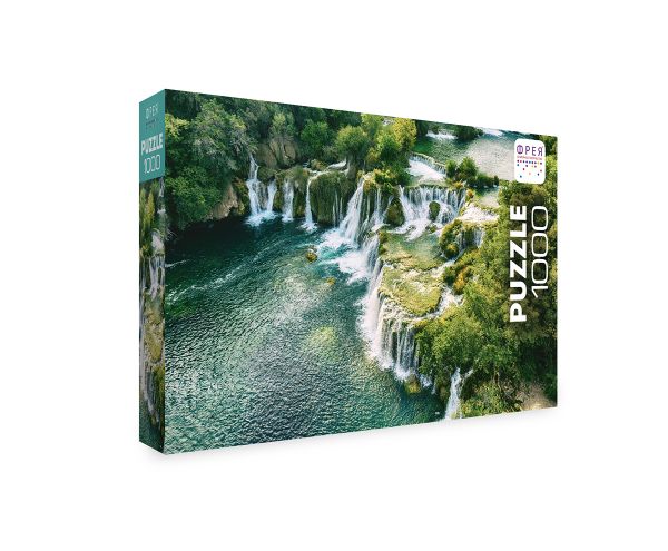 Пазл 1000 элементов, Плитвицкие озёра. Хорватия, PZL-1000/49, Фрея