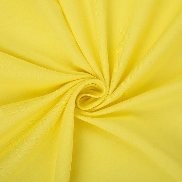 Кулирка 150±5 г/м², 40/1 Comp.Penye FULL LYC, 170 см / 5 метров, 07 св.желтый/lt.yellow, Gamma GCM