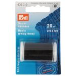 Нить эластичная ⌀0.5 мм, 1 шт, черная, Prym 970010