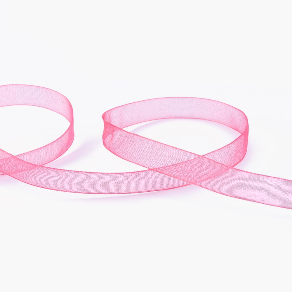 Лента капроновая (органза) 10.0 мм / 5 шт по 5.4 метра, 119 коралловый, Blitz OR-10