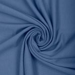 Футер 2-нитка петля поливискоза стрейч 220 г/м², 160 см / 35 метров, ФУТ2Х.TBY.ПЭ-ВИС.55, цв.55 джинс