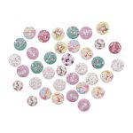 Украшения декоративные пуговицы деревянные Детский №3, 15-18 мм, 100 шт