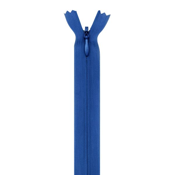 Молния потайная (скрытая) Т3 (3 мм) 1 зам., н/раз., 50 см, васил, 31320 / 50, 10 шт