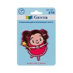 Самоклеящаяся аппликация (патч) №02, 1 шт, 01-215 Фея 5х5.5 см, Gamma ETR