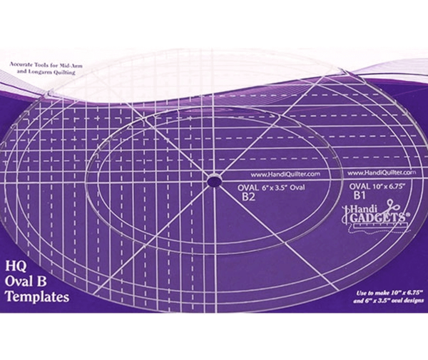 Линейка Handi Quilter овал 6