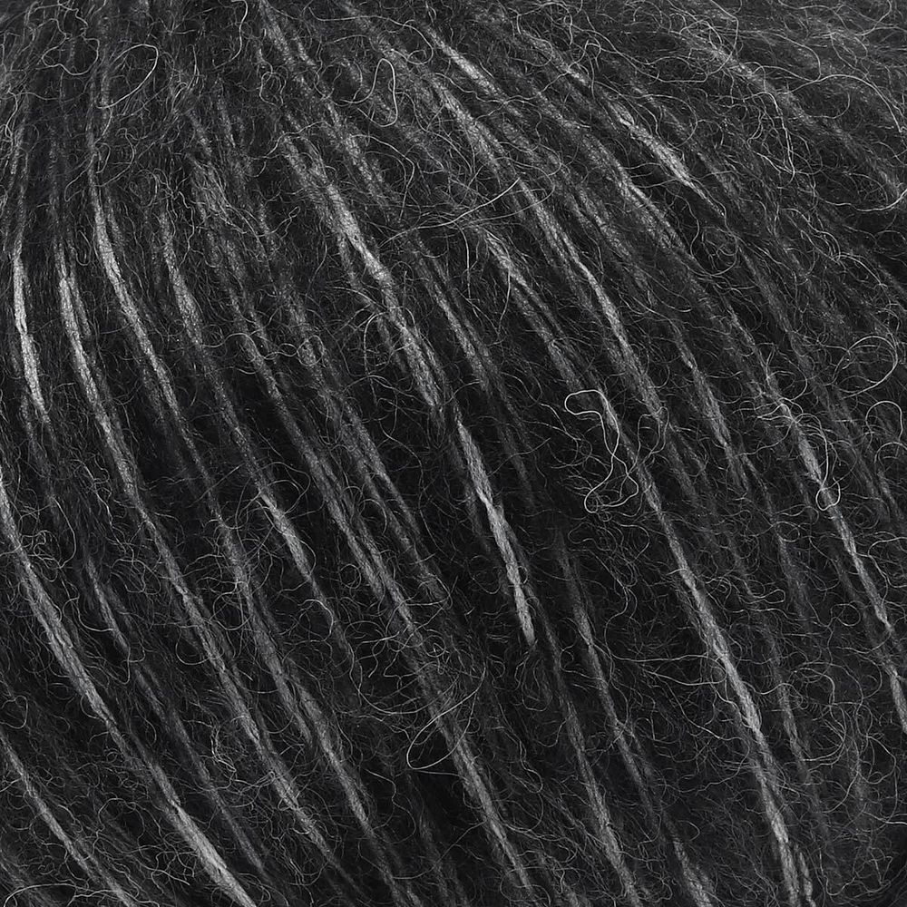 Пряжа Astra Premium (Астра Премиум) Воздух (Air) / уп.3 мот. по 50 г, 140 м, 02 темно-серый